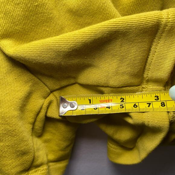 Daily Practice Anthropologie Women's size Large Lime Green Cropped Top Sweat Set - Picture 14 of 14